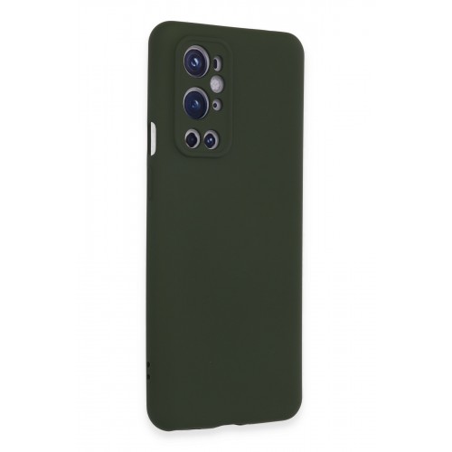 Newface One Plus 9 Pro Kılıf Nano içi Kadife Silikon - Koyu Yeşil Newface One Plus 9 Pro Kılıf Nano içi Kadife Silikon - Koyu Yeşil