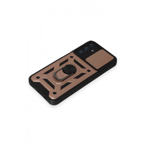 Newface Samsung Galaxy A14 4G Kılıf Pars Lens Yüzüklü Silikon - Rose Gold Newface Samsung Galaxy A14 4G Kılıf Pars Lens Yüzüklü Silikon - Rose Gold