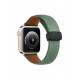 Newface Apple Watch 38mm KR414 Daks Deri Kordon - Koyu Yeşil Newface Apple Watch 38mm KR414 Daks Deri Kordon - Koyu Yeşil