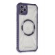 Newface iPhone 11 Pro Kılıf Prag Magneticsafe Kapak - Derin Mor Newface iPhone 11 Pro Kılıf Prag Magneticsafe Kapak - Derin Mor