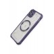 Newface iPhone 11 Pro Kılıf Prag Magneticsafe Kapak - Derin Mor Newface iPhone 11 Pro Kılıf Prag Magneticsafe Kapak - Derin Mor