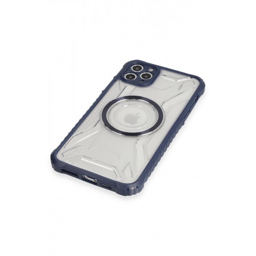 Newface iPhone 11 Pro Max Kılıf Prag Magneticsafe Kapak - Lacivert Newface iPhone 11 Pro Max Kılıf Prag Magneticsafe Kapak - Lacivert
