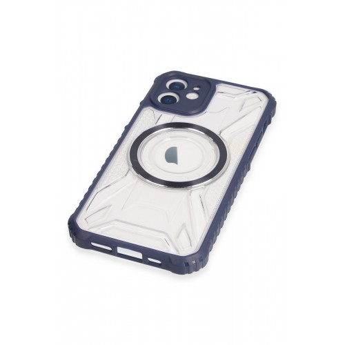 Newface iPhone 12 Kılıf Prag Magneticsafe Kapak - Lacivert Newface iPhone 12 Kılıf Prag Magneticsafe Kapak - Lacivert