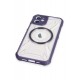 Newface iPhone 12 Kılıf Prag Magneticsafe Kapak - Derin Mor Newface iPhone 12 Kılıf Prag Magneticsafe Kapak - Derin Mor
