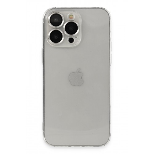 Newface iPhone 14 Pro Kılıf Luko Lens Silikon - Gümüş Newface iPhone 14 Pro Kılıf Luko Lens Silikon - Gümüş