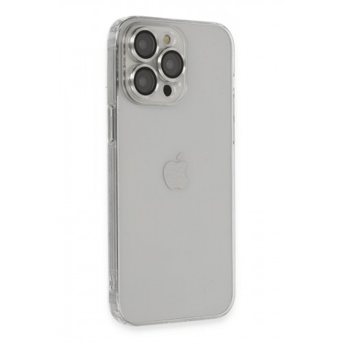 Newface iPhone 14 Pro Kılıf Luko Lens Silikon - Gümüş Newface iPhone 14 Pro Kılıf Luko Lens Silikon - Gümüş