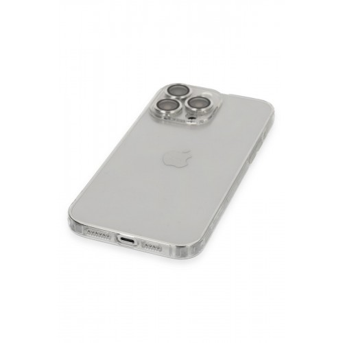 Newface iPhone 14 Pro Kılıf Luko Lens Silikon - Gümüş Newface iPhone 14 Pro Kılıf Luko Lens Silikon - Gümüş