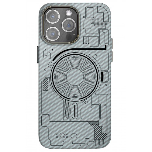 Newface iPhone 13 Pro Max Kılıf Mekanik Magsafe Kapak - Sierra Blue Newface iPhone 13 Pro Max Kılıf Mekanik Magsafe Kapak - Sierra Blue