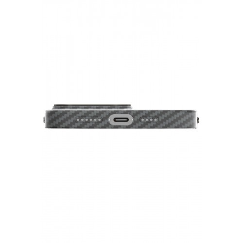 Newface iPhone 14 Kılıf Mekanik Magsafe Kapak - Füme - 1 Newface iPhone 14 Kılıf Mekanik Magsafe Kapak - Füme - 1