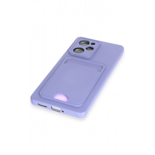 Newface Xiaomi Poco X5 Pro 5G Kılıf Kelvin Kartvizitli Silikon - Lila Newface Xiaomi Poco X5 Pro 5G Kılıf Kelvin Kartvizitli Silikon - Lila