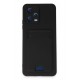 Newface Xiaomi Redmi Note 12 5G Kılıf Kelvin Kartvizitli Silikon - Siyah Newface Xiaomi Redmi Note 12 5G Kılıf Kelvin Kartvizitli Silikon - Siyah