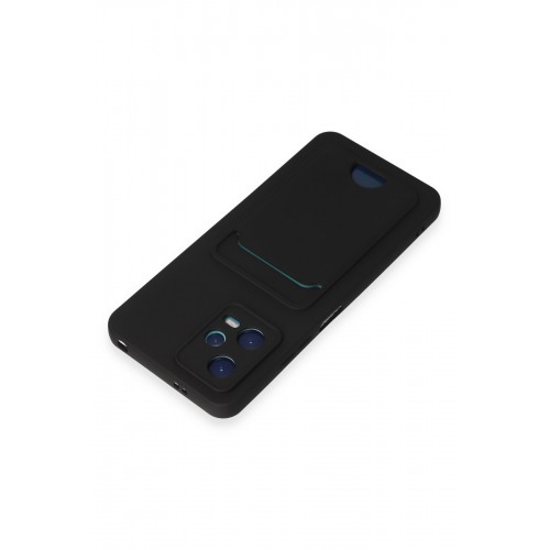 Newface Xiaomi Redmi Note 12 5G Kılıf Kelvin Kartvizitli Silikon - Siyah Newface Xiaomi Redmi Note 12 5G Kılıf Kelvin Kartvizitli Silikon - Siyah