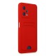 Newface Xiaomi Redmi Note 12 5G Kılıf Kelvin Kartvizitli Silikon - Kırmızı Newface Xiaomi Redmi Note 12 5G Kılıf Kelvin Kartvizitli Silikon - Kırmızı