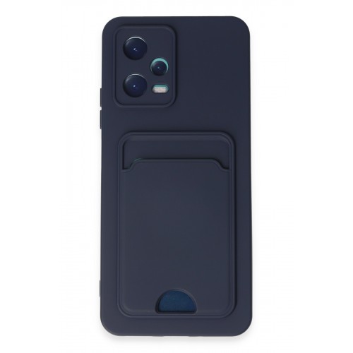 Newface Xiaomi Redmi Note 12 5G Kılıf Kelvin Kartvizitli Silikon - Lacivert Newface Xiaomi Redmi Note 12 5G Kılıf Kelvin Kartvizitli Silikon - Lacivert