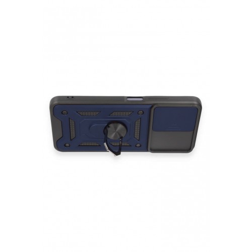Newface Xiaomi Redmi Note 12 5G Kılıf Pars Lens Yüzüklü Silikon - Lacivert Newface Xiaomi Redmi Note 12 5G Kılıf Pars Lens Yüzüklü Silikon - Lacivert