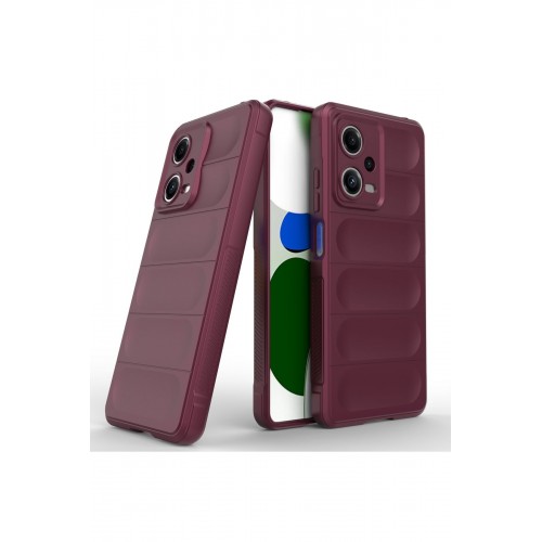 Newface Xiaomi Redmi Note 12 5G Kılıf Optimum Silikon - Bordo Newface Xiaomi Redmi Note 12 5G Kılıf Optimum Silikon - Bordo