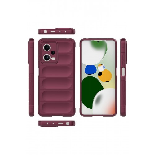 Newface Xiaomi Redmi Note 12 5G Kılıf Optimum Silikon - Bordo Newface Xiaomi Redmi Note 12 5G Kılıf Optimum Silikon - Bordo