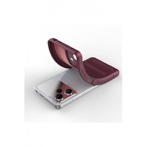 Newface Xiaomi Redmi Note 12 5G Kılıf Optimum Silikon - Bordo Newface Xiaomi Redmi Note 12 5G Kılıf Optimum Silikon - Bordo