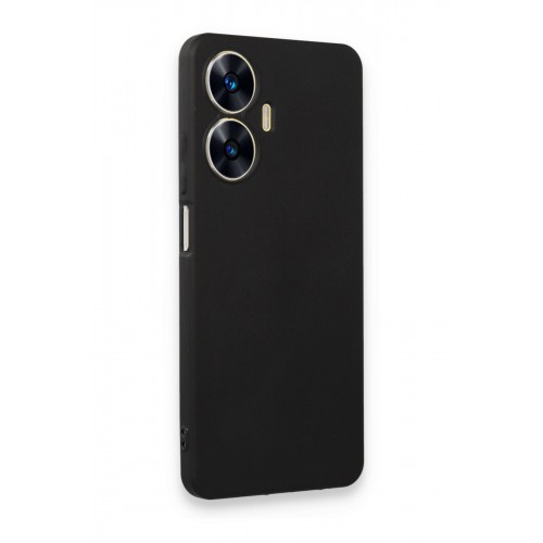 Newface Realme C55 Kılıf First Silikon - Siyah Newface Realme C55 Kılıf First Silikon - Siyah