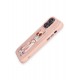 Newface iPhone 14 Pro Kılıf Nimmy Glass Desenli Kapak - Pembe Newface iPhone 14 Pro Kılıf Nimmy Glass Desenli Kapak - Pembe