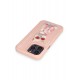 Newface iPhone 14 Pro Kılıf Nimmy Glass Desenli Kapak - Pembe Newface iPhone 14 Pro Kılıf Nimmy Glass Desenli Kapak - Pembe