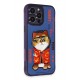 Newface iPhone 14 Pro Kılıf Nimmy Glass Desenli Kapak - Mavi Newface iPhone 14 Pro Kılıf Nimmy Glass Desenli Kapak - Mavi