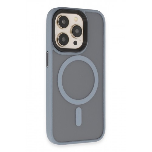 Newface iPhone 14 Pro Max Kılıf Trex Magneticsafe Kapak - Sierra Blue Newface iPhone 14 Pro Max Kılıf Trex Magneticsafe Kapak - Sierra Blue