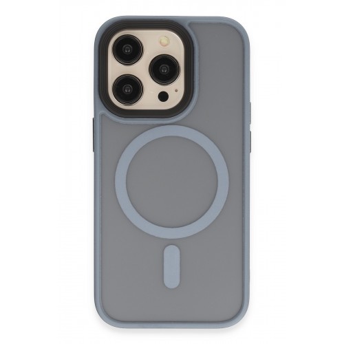 Newface iPhone 14 Pro Max Kılıf Trex Magneticsafe Kapak - Sierra Blue Newface iPhone 14 Pro Max Kılıf Trex Magneticsafe Kapak - Sierra Blue