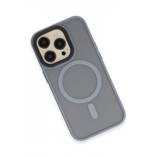 Newface iPhone 14 Pro Max Kılıf Trex Magneticsafe Kapak - Sierra Blue Newface iPhone 14 Pro Max Kılıf Trex Magneticsafe Kapak - Sierra Blue