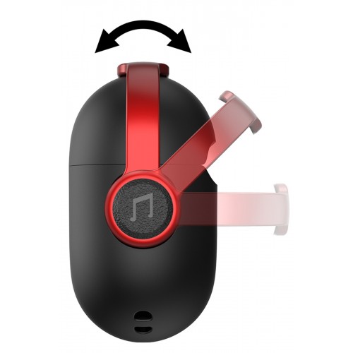Newface Airpods (1.nesil) Cool Kılıf - Siyah-Kırmızı Newface Airpods (1.nesil) Cool Kılıf - Siyah-Kırmızı