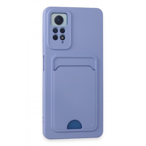 Newface Xiaomi Redmi Note 12 Pro 4G Kılıf Kelvin Kartvizitli Silikon - Lila Newface Xiaomi Redmi Note 12 Pro 4G Kılıf Kelvin Kartvizitli Silikon - Lila