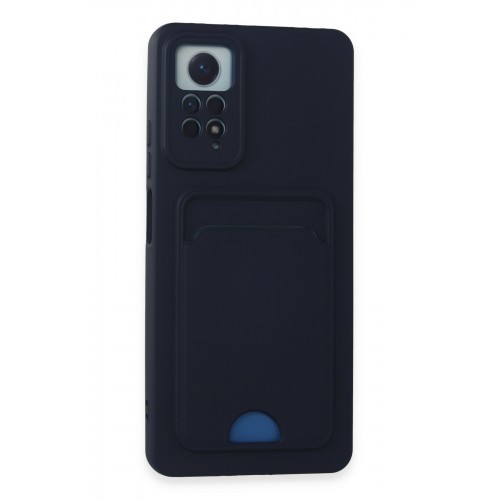 Newface Xiaomi Redmi Note 12 Pro 4G Kılıf Kelvin Kartvizitli Silikon - Lacivert Newface Xiaomi Redmi Note 12 Pro 4G Kılıf Kelvin Kartvizitli Silikon - Lacivert