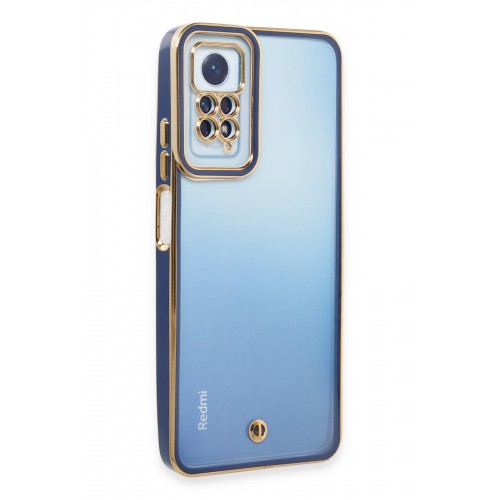 Newface Xiaomi Redmi Note 12 Pro 4G Kılıf Liva Lens Silikon - Mavi Newface Xiaomi Redmi Note 12 Pro 4G Kılıf Liva Lens Silikon - Mavi