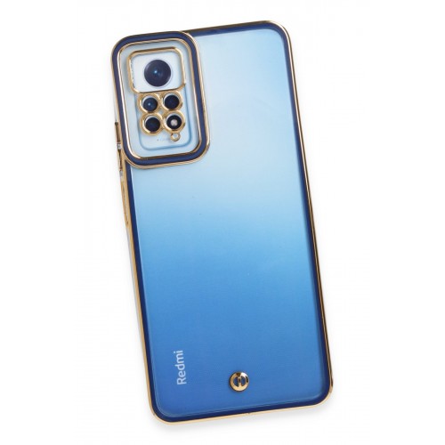 Newface Xiaomi Redmi Note 12 Pro 4G Kılıf Liva Lens Silikon - Mavi Newface Xiaomi Redmi Note 12 Pro 4G Kılıf Liva Lens Silikon - Mavi
