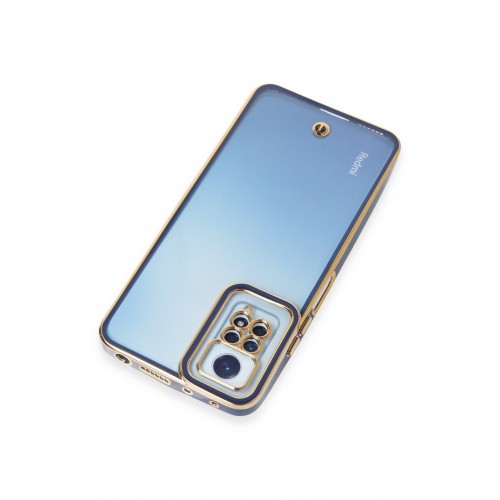 Newface Xiaomi Redmi Note 12 Pro 4G Kılıf Liva Lens Silikon - Mavi Newface Xiaomi Redmi Note 12 Pro 4G Kılıf Liva Lens Silikon - Mavi