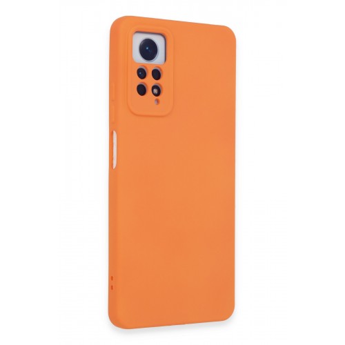 Newface Xiaomi Redmi Note 12 Pro 4G Kılıf Nano içi Kadife Silikon - Turuncu Newface Xiaomi Redmi Note 12 Pro 4G Kılıf Nano içi Kadife Silikon - Turuncu