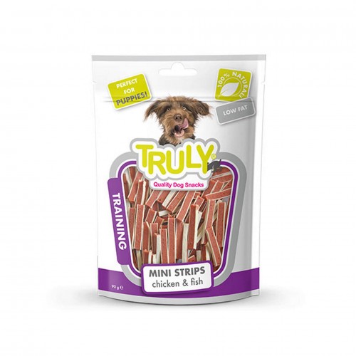 Truly Yumuşak Köpek Ödülü Mini Tav.-Mez. Sand.90Gr Truly Yumuşak Köpek Ödülü Mini Tav.-Mez. Sand.90Gr