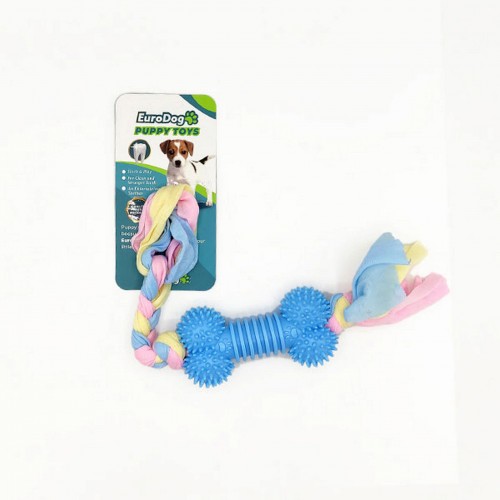 EuroDog Puppy Toys Mavi Kemik Diş Kaşıma Oyuncağı EuroDog Puppy Toys Mavi Kemik Diş Kaşıma Oyuncağı