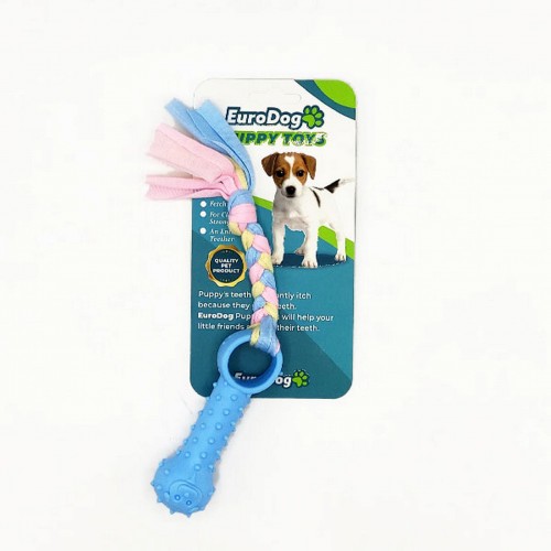EuroDog Puppy Toys Mavi Ufak Kemik Diş Kaşıma Oy. EuroDog Puppy Toys Mavi Ufak Kemik Diş Kaşıma Oy.