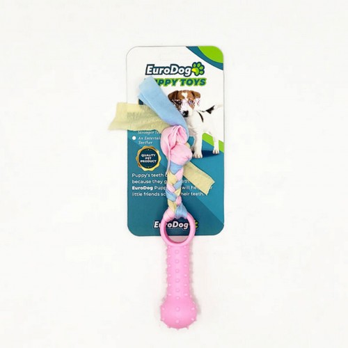 EuroDog Puppy Toys Pembe Ufak Kemik Diş Kaşıma Oy. EuroDog Puppy Toys Pembe Ufak Kemik Diş Kaşıma Oy.