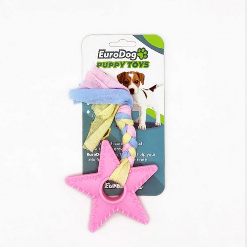 EuroDog Puppy Toys Pembe Yıldız Diş Kaşıma Oy. EuroDog Puppy Toys Pembe Yıldız Diş Kaşıma Oy.
