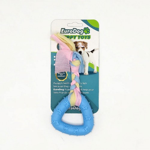 EuroDog Puppy Toys Mavi Üçgen Diş Kaşıma Oyuncağı EuroDog Puppy Toys Mavi Üçgen Diş Kaşıma Oyuncağı