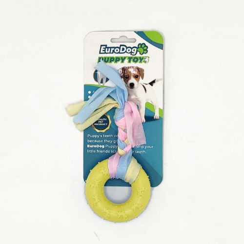 EuroDog Puppy Toys Sarı Ufak Halka Diş Kaşıma Oy. EuroDog Puppy Toys Sarı Ufak Halka Diş Kaşıma Oy.
