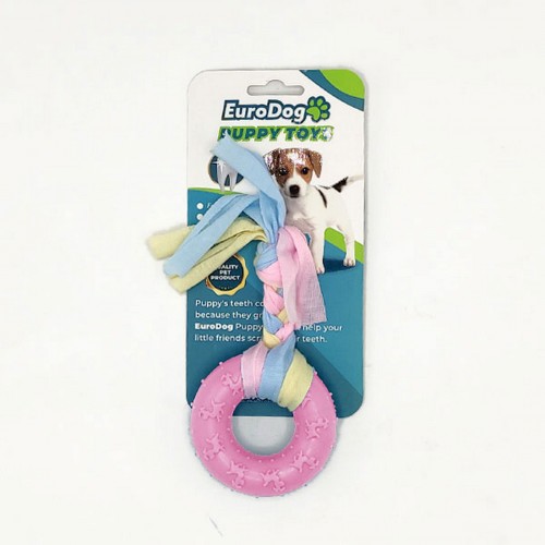 EuroDog Puppy Toys Pembe Ufak Halka Diş Kaşıma Oy. EuroDog Puppy Toys Pembe Ufak Halka Diş Kaşıma Oy.