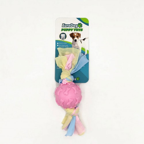 EuroDog Puppy Toys Pembe Kemik Des.Top Diş Kaş.Oy. EuroDog Puppy Toys Pembe Kemik Des.Top Diş Kaş.Oy.