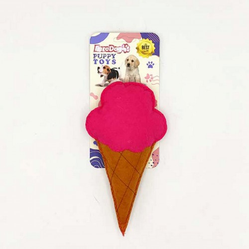 EuroDog Puppy Pet Toys Fuşya Dondurma EuroDog Puppy Pet Toys Fuşya Dondurma