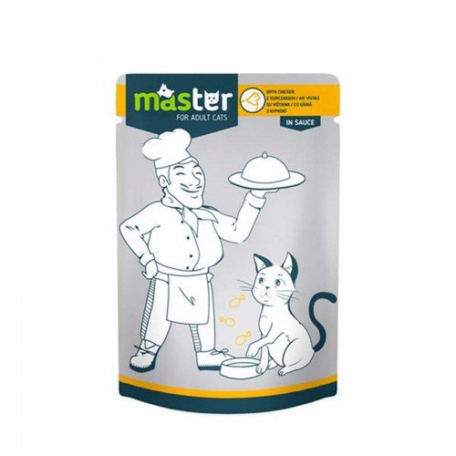 Master Tavuk Etli Pouch Kedi Maması 80 Gr. Master Tavuk Etli Pouch Kedi Maması 80 Gr.