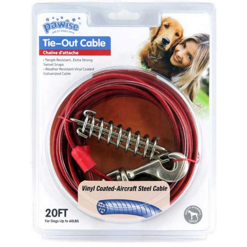 Pawise Köpekler İçin Yaylı Bahçe Bağlama Halatı 6 Mt Pawise Köpekler İçin Yaylı Bahçe Bağlama Halatı 6 Mt