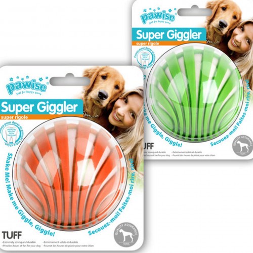 Pawise Süper Giggle Sesli Top Köpek Oyuncağı 8 cm Pawise Süper Giggle Sesli Top Köpek Oyuncağı 8 cm