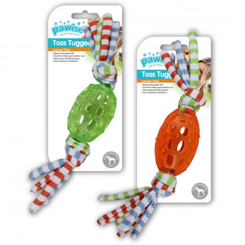 Pawise Toss Tugger Köpek Rugby Toplu Çekiştirme Oyuncağı 28 cm Pawise Toss Tugger Köpek Rugby Toplu Çekiştirme Oyuncağı 28 cm